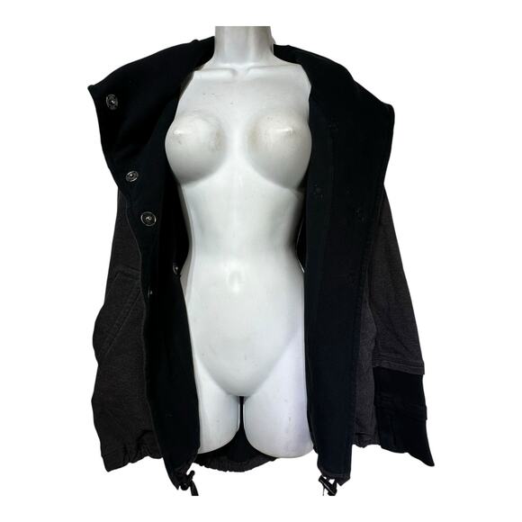 Lululemon Gratitude Wrap Elbow Patch Heathered Gray Jacket Size 4 - Picture 4 of 6